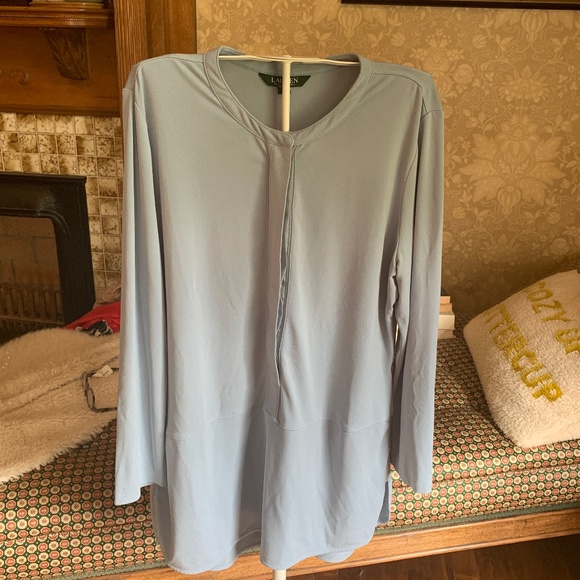 Lauren by Ralph Lauren side slit tunic. Preowned. Good‎ shape - Picture 1 of 5